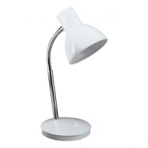 Harvard 1 Light Table Lamp White, E27