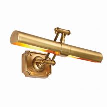 Winchester 2 Light Picture Wall Light Lamp Brass, LED E14