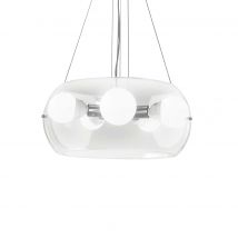 Audi 5 Light Ceiling Pendant Clear, E27