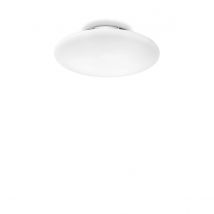 Smarties Bianco 1 Light Indoor Small Flush Light White, E27