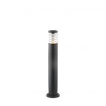 Tronco 1 Light Outdoor Tall Bollard Black IP44, E27