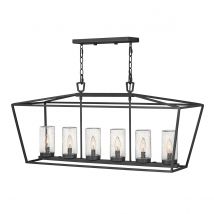 Hinkley Alford Place Outdoor Pendant Ceiling Light Museum Black, IP44