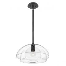 Hinkley Lotus Dome Pendant Ceiling Light Black