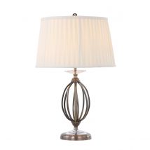 Aegean 1 Light Table Lamp Aged Brass, E27