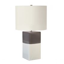 Alba 1 Light Table Lamp Cream, E27