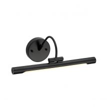 Alton LED 1 Light Small Picture Wall Light Black