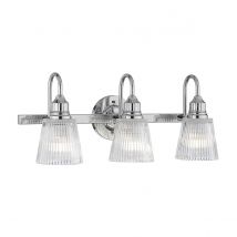 Addison 3 Light Wall Light Polished Chrome IP44