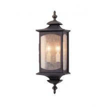 Feiss Market Square Outdoor 2 Light Wall Light Oil Rubbed Bronze IP44