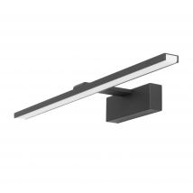 Nora LED Bathroom Over Mirror Light Black, Tinted, Neutral-White 4000K, IP44