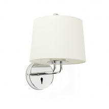 Montreal Wall Light with Shade Chrome, E27