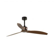 Copper Fan Black, Wood Ceiling Fan Smart - Remote Included