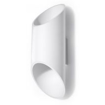 Penne 1 Light Up Down Wall Light White, G9