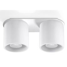 Orbis 2 Light Suface Mounted Downlight White, GU10