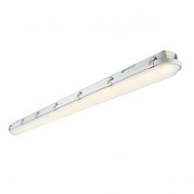 Led Anti-Corrosive 4000K 5ft High Lumen Emergency IP65 50W Batten Frosted