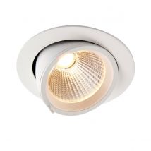 Axial CCT 30W Round 30W Recessed Downlight Matt White Paint