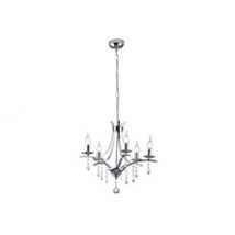 Lucerna Modern 5 Light Multi Arm Pendant Ceiling Light Chrome - UK Stock