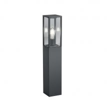 Garonne Modern Outdoor Bollard Anthracite IP44 - UK Stock