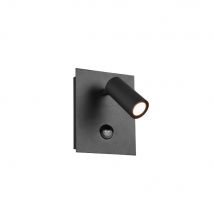Tunga Modern Outdoor Spotlight Anthracite 3000K IP54 with PIR - UK Stock