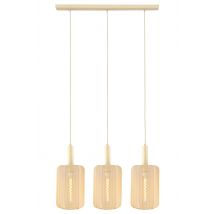 Lucide CORINA - Pendant light - 3xE27 - Cream