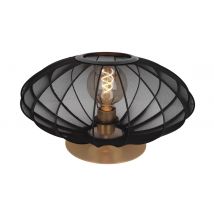 Lucide CORINA - Table lamp - 40 cm - 1xE27 - Black