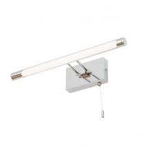 Chai 3000k LED Bathroom Over Mirror Light Chrome IP44