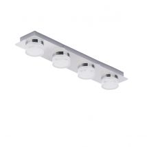 Amalfi 4000k LED Bathroom Bar Ceiling Light Chrome IP44