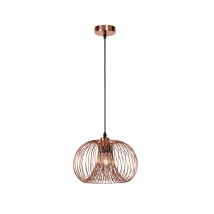 Vinti Vintage Wire Pendant Light - Ø30cm - 1xE27 - Copper