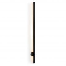 Asse 100cm Integrated LED Wall Lamp Black Structure 3000K
