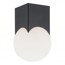 Austin Surface Mounted Downlight Opal Matt, Black Matt