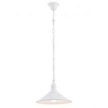 Erba Dome Pendant Ceiling Light White Matt