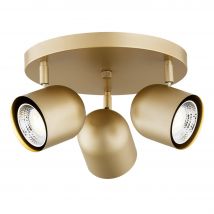 Isola Ceiling Spotlight Clusters Gold