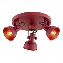 Lenora Ceiling Spotlight Clusters Red