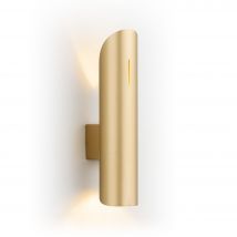 Akron Plus Up & Down Wall Lamp Gold