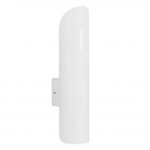 Akron Up & Down Wall Lamp White Structure