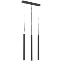 Etna Plus Bar Pendant Ceiling 3 Light Black Structure