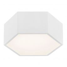 Arizona 15cm Flush Ceiling Light White Structure