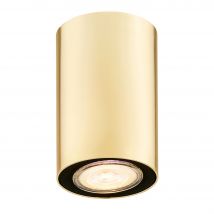 Tyber Plus Surface Mounted Downlight Brass Steel