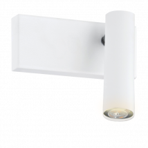 Etna Plus Reading Wall Light White Structure