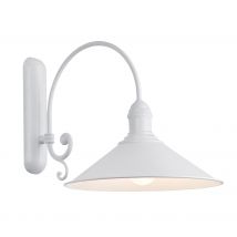Erba Dome Wall Lamp White Matt
