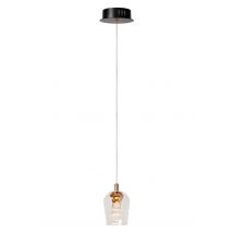 Berliane Pendant light Ø12cm LED Dim. 2700K - With replaceable LED module - Transparent