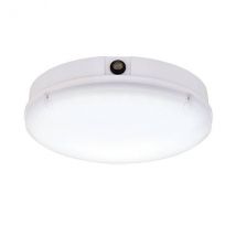 Forca Cct Integrated LED Outdoor Flush Light Gloss White, Opal IP65