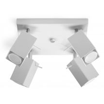 Merida 4 Light Spotlight Bar White, GU10