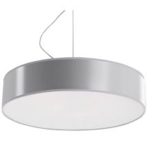 Arena 3 Light Round Ceiling Pendant Silver, E27