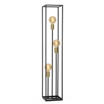 Ruben Modern Floor Lamp - 3xE27 - Black