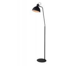 Shadi Modern Floor Reading Lamp - 1xE27 - Black