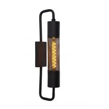 Calixt Modern Wall Light - 1xE27 - Black