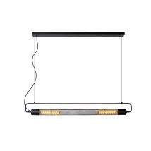 Calixt Modern Bar Pendant Light - 2xE27 - Black - Special Offer