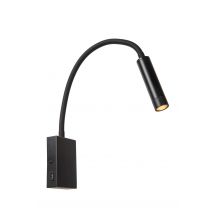 Lucide ALEC - Wall spotlight - LED - G9 - 1x3W 2700K - Black