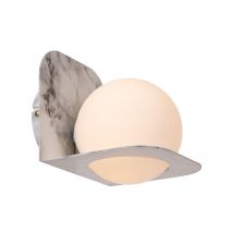 Lucide DAVY - Wall light Bathroom - 1xG9 - IP44 - Black