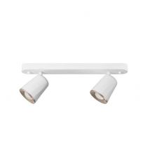 Adri LED Twin Spotlight White Matt Copper 1620lm 3000K